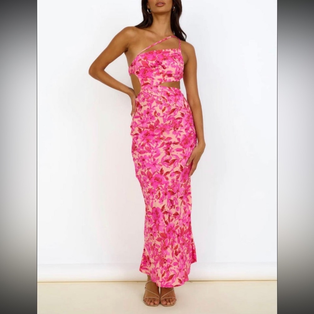 Believe Me Maxi Dress Pink